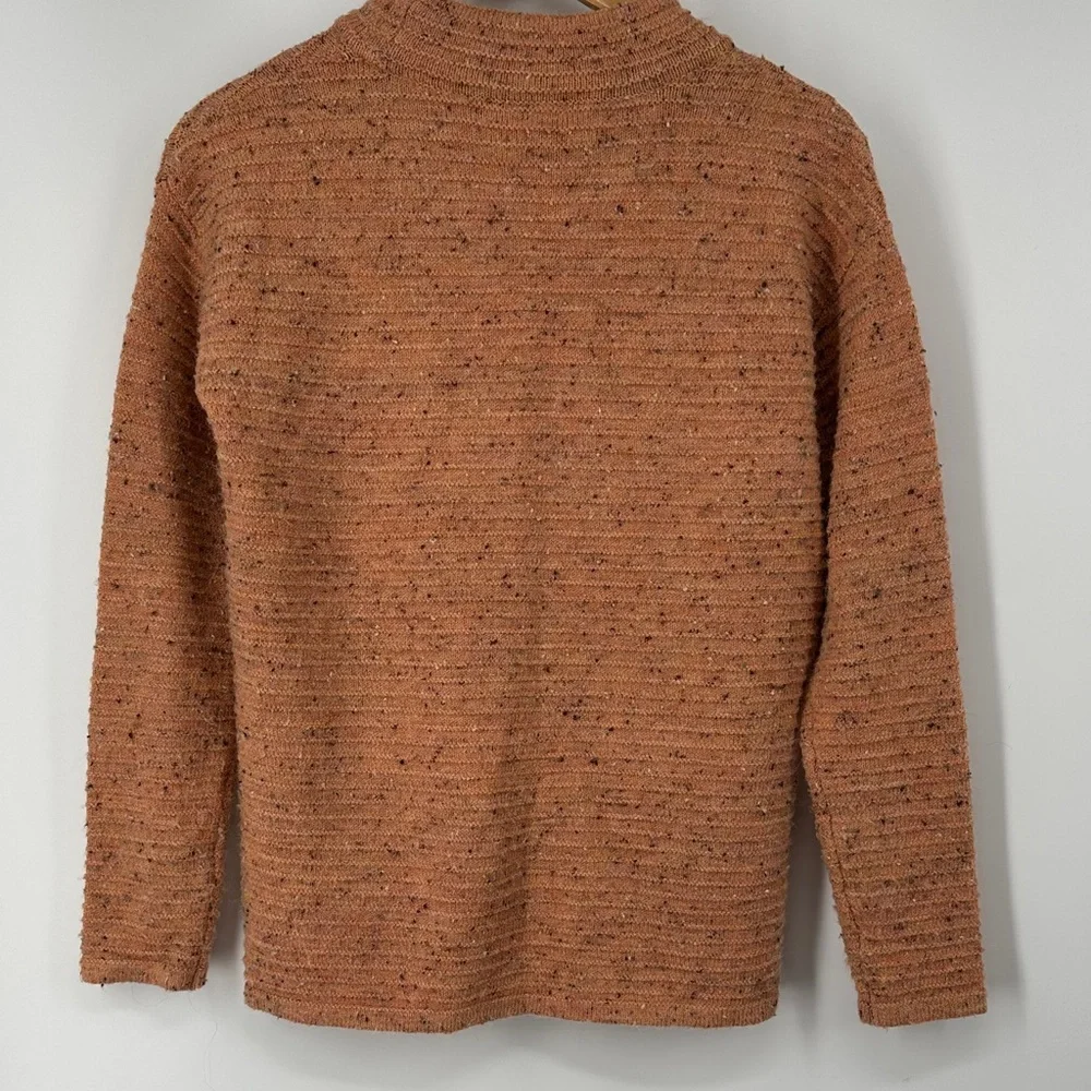 Sundance Orange Speckled Knit Sweater - Picture 4 of 4